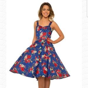 Hearts and Roses swing dress